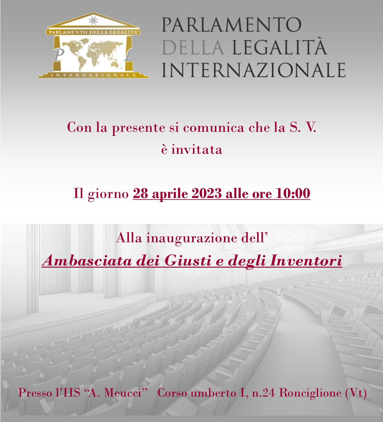 Invito inaugurazione 