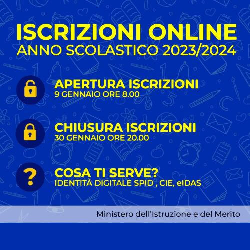 Logo Iscrizioni 2023