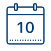 Logo Calendario 10