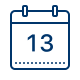 Logo Calendario 13