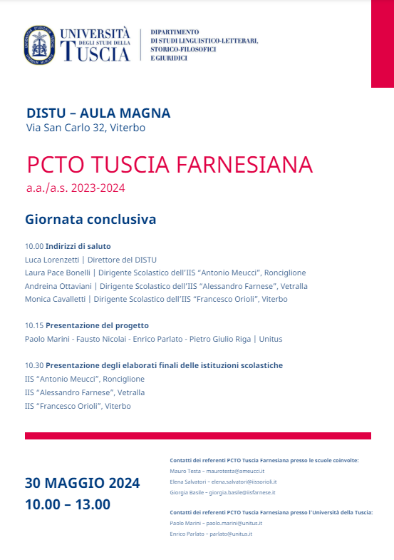 Percorso PCTO 