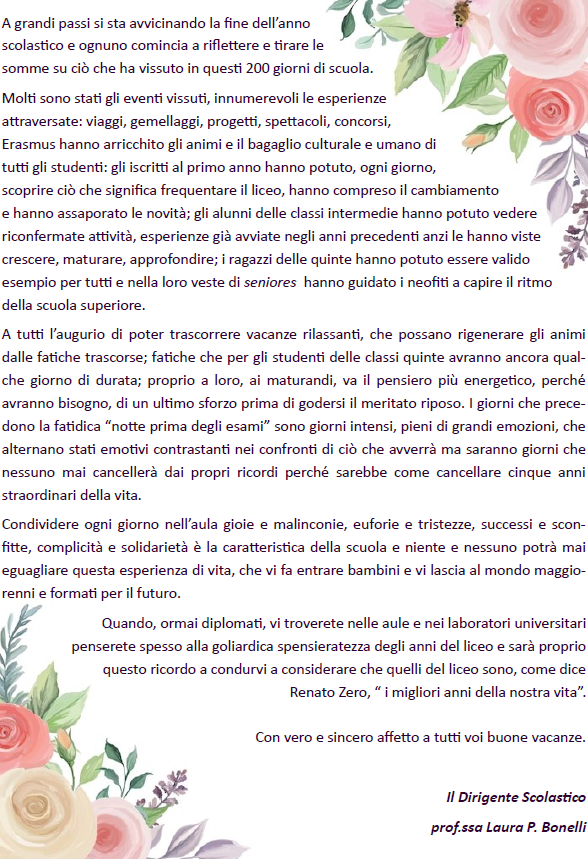 lettera ds 2023 2024